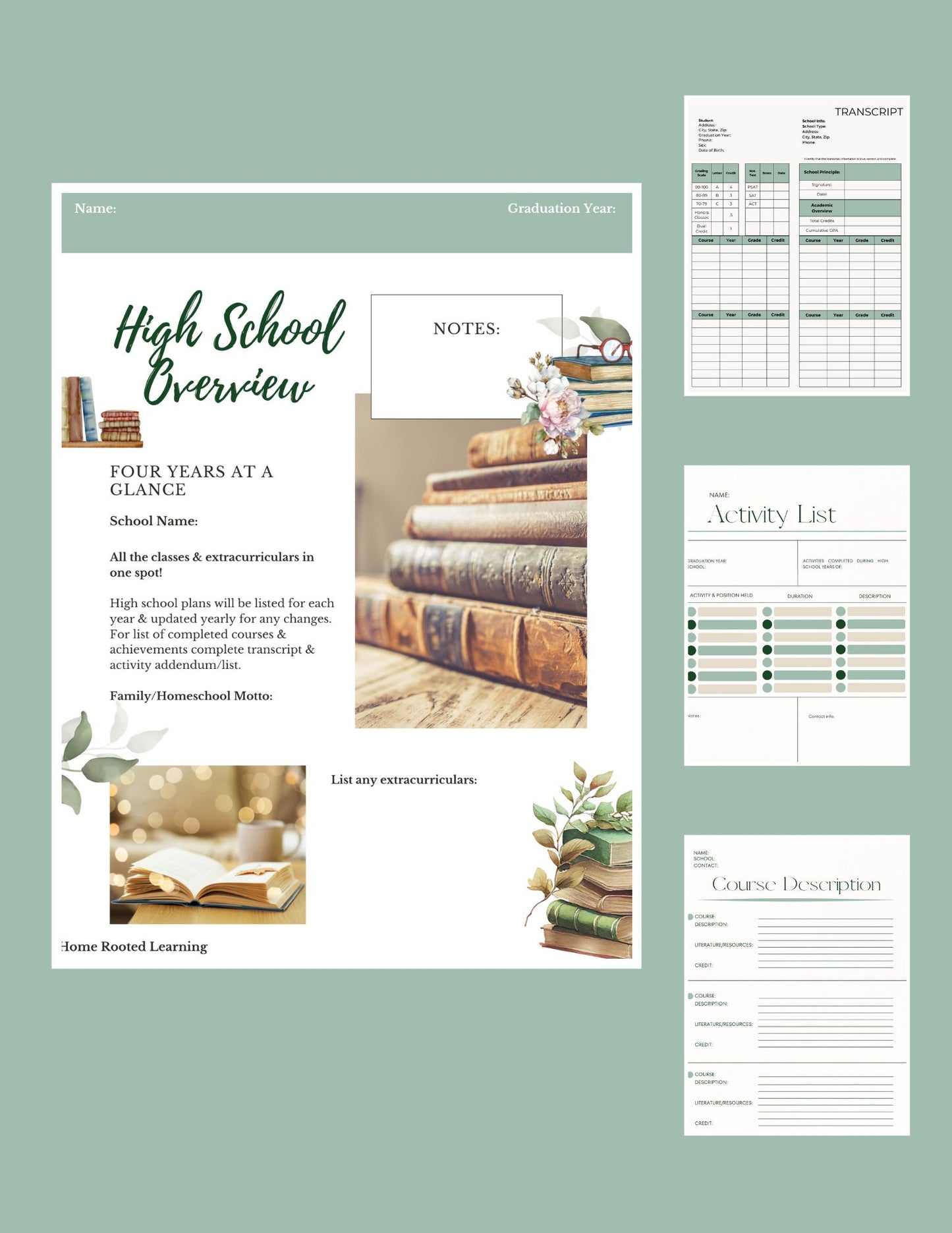 High School Planning Packet